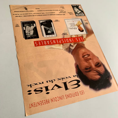 Affiche Originale Elvis - 1992 - Page de Magazine 30x23cm