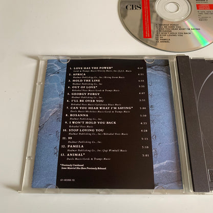 CD - Toto - Past To Present 1977-1990 - Occasion