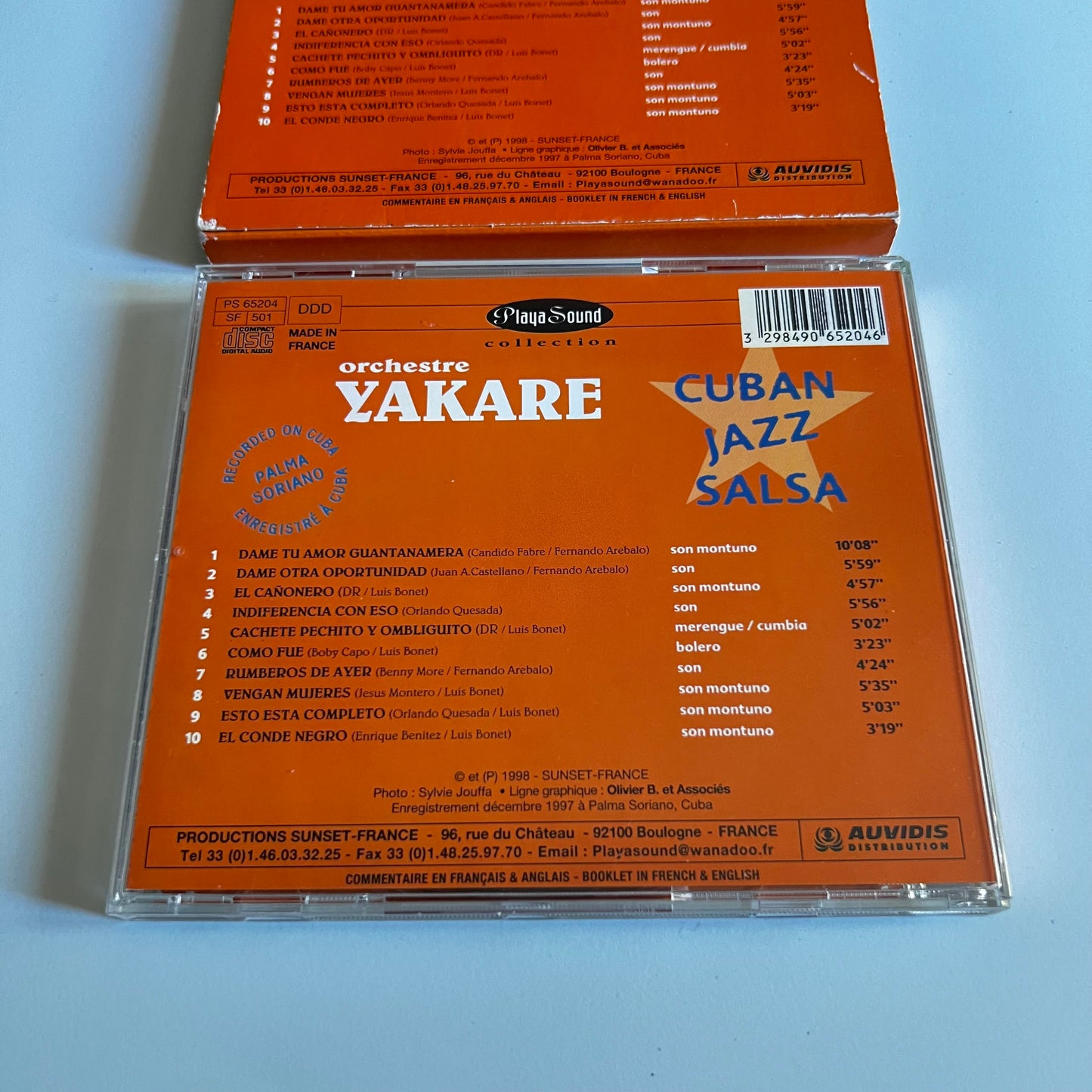 CD - Yakare - Cuban Jazz Salsa - 1998
