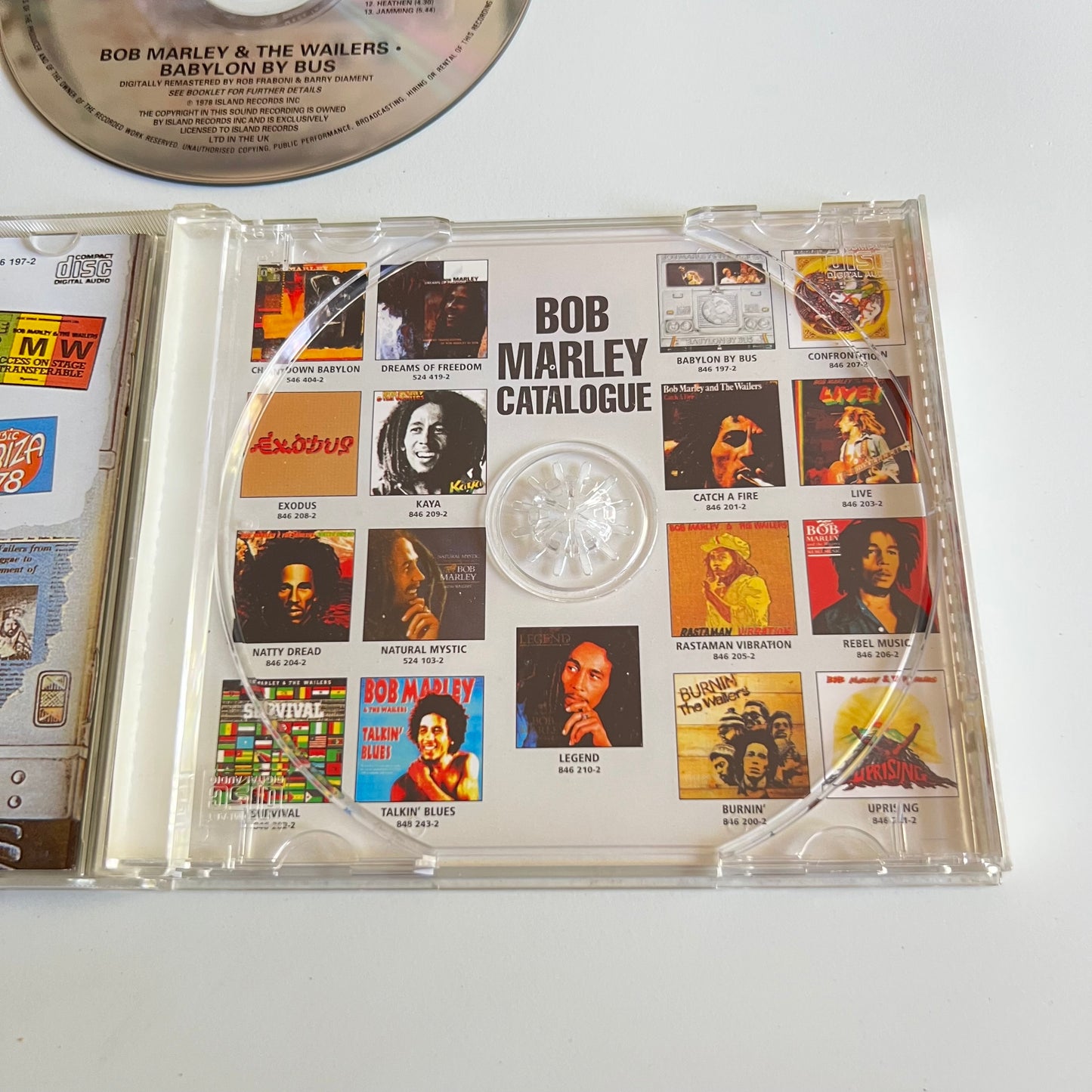 CD - Bob Marley & The Wailers - Babylon By Bus