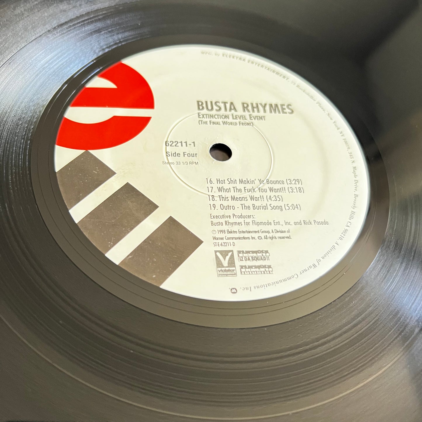 Busta Rhymes - Extinction Level Event - The Final World Front - OG Double LP 1998