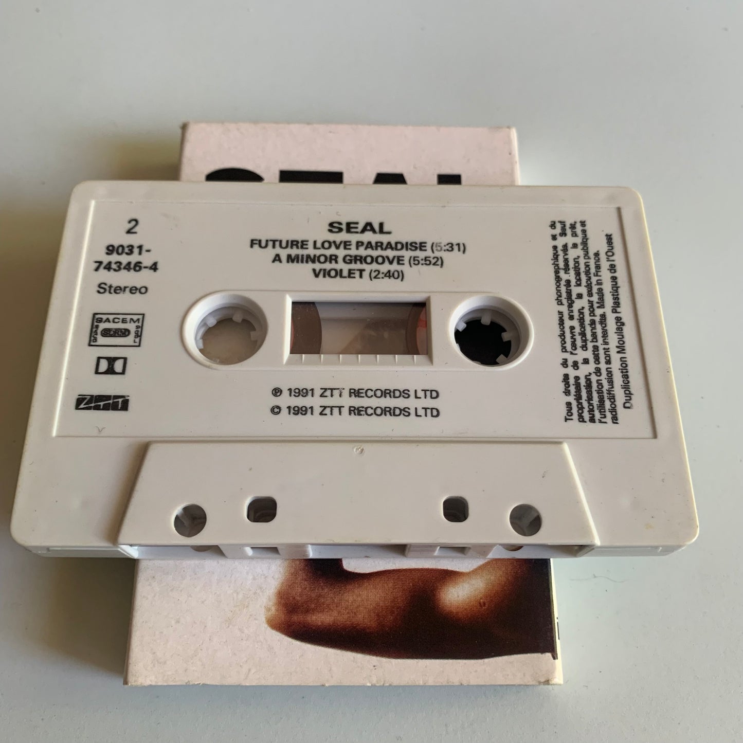 Seal - Future Love Paradise - Single 1991 Occasion