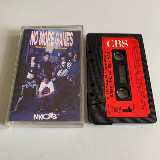 NKOTB New Kids On The Block - No More Games (The Remix Album) - 1990 Occasion