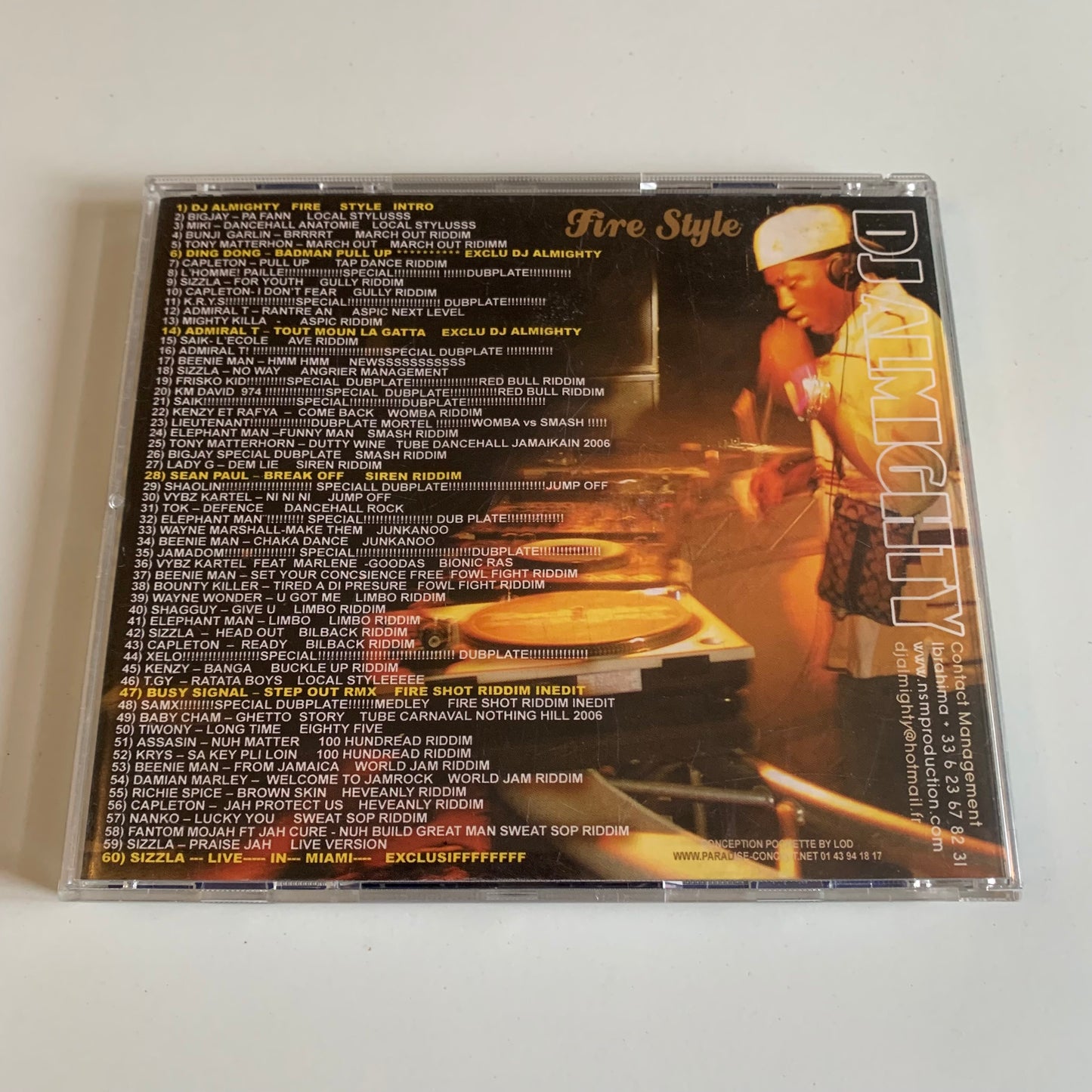 CD - DJ Almighty - Fire Style
