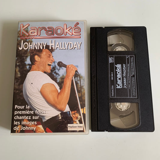 Johnny Hallyday - Karaoké - 1994 VHS Occasion
