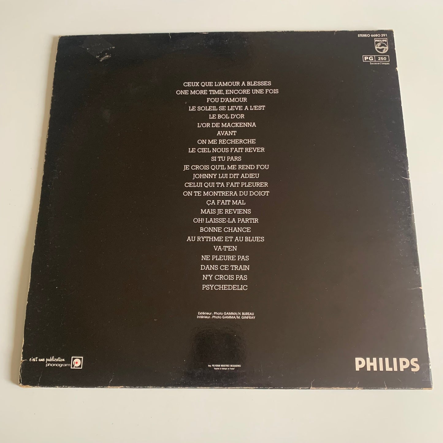 Johnny Hallyday - Ceux Que L’Amour A Blessés - Double LP 1980 Occasion
