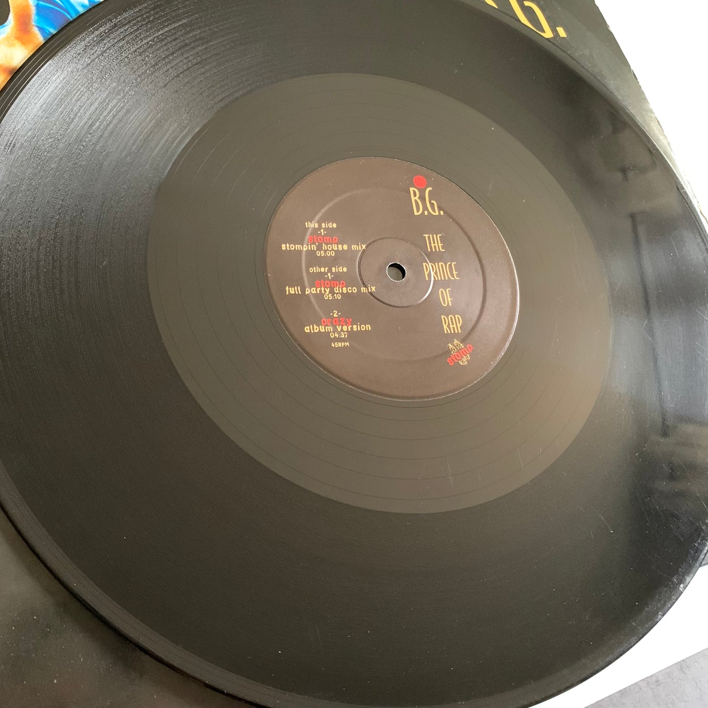 B.G. The Prince Of Rap - Stomp - 12” 1996 Occasion