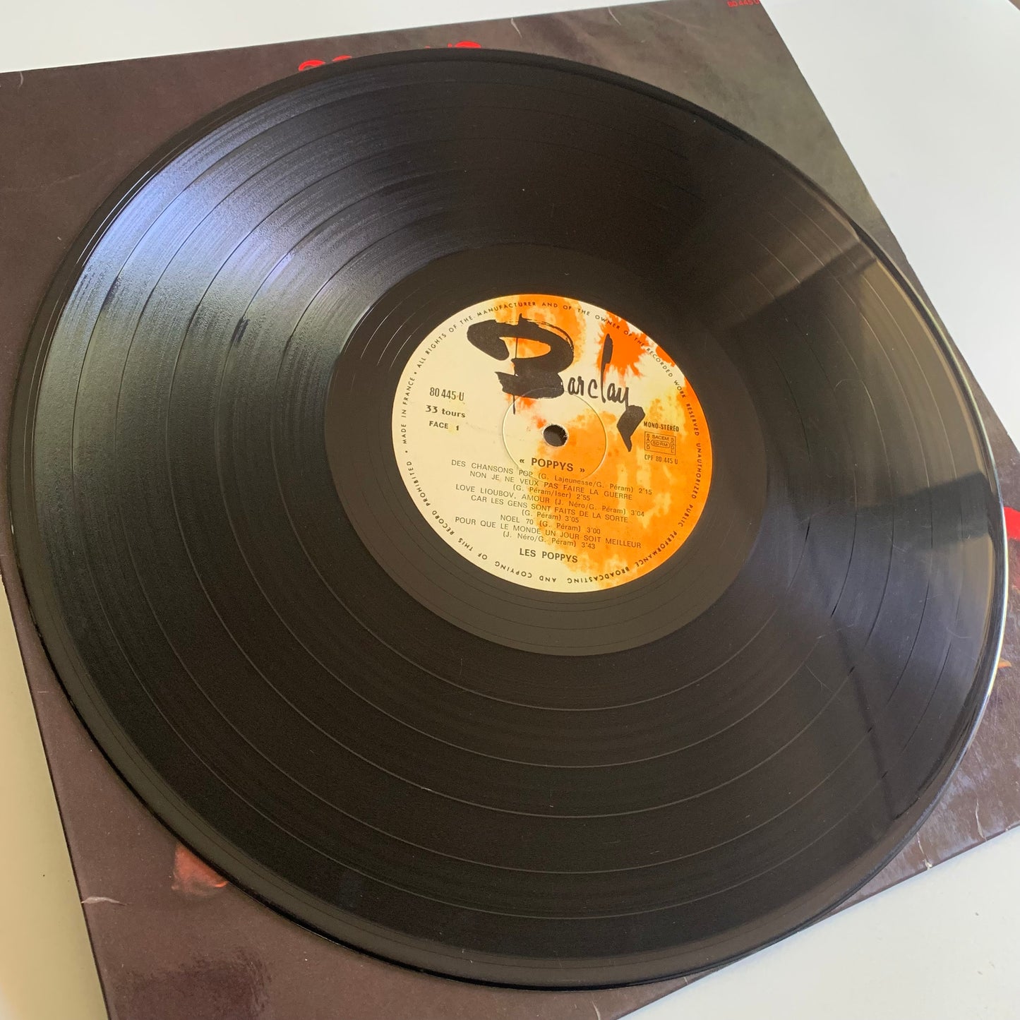Poppys - Poppys - LP 1971 Occasion