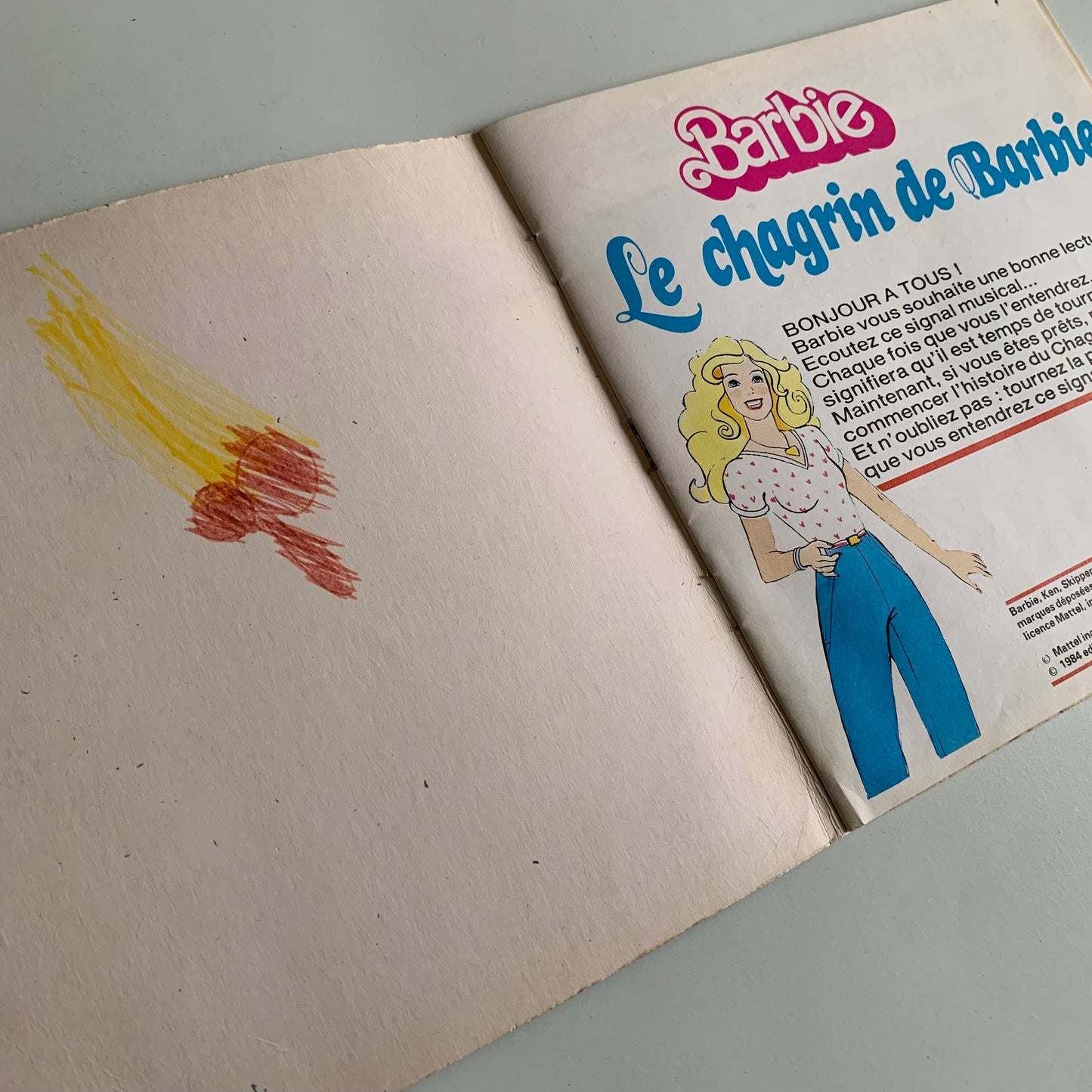 Le Chagrin De Barbie - Single 1984