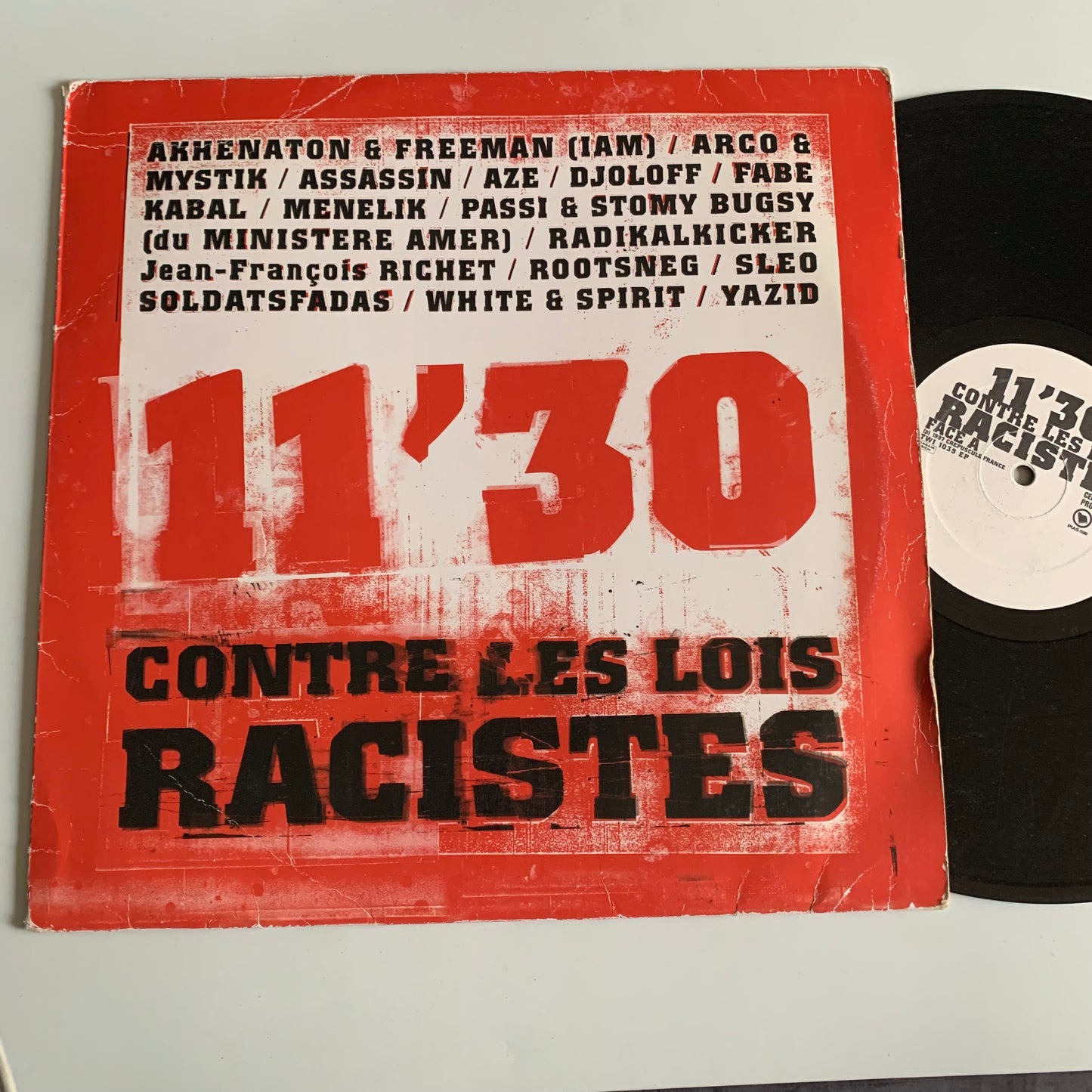 11'30 Contre Les Lois Racistes - 12” EP 1997 Occasion