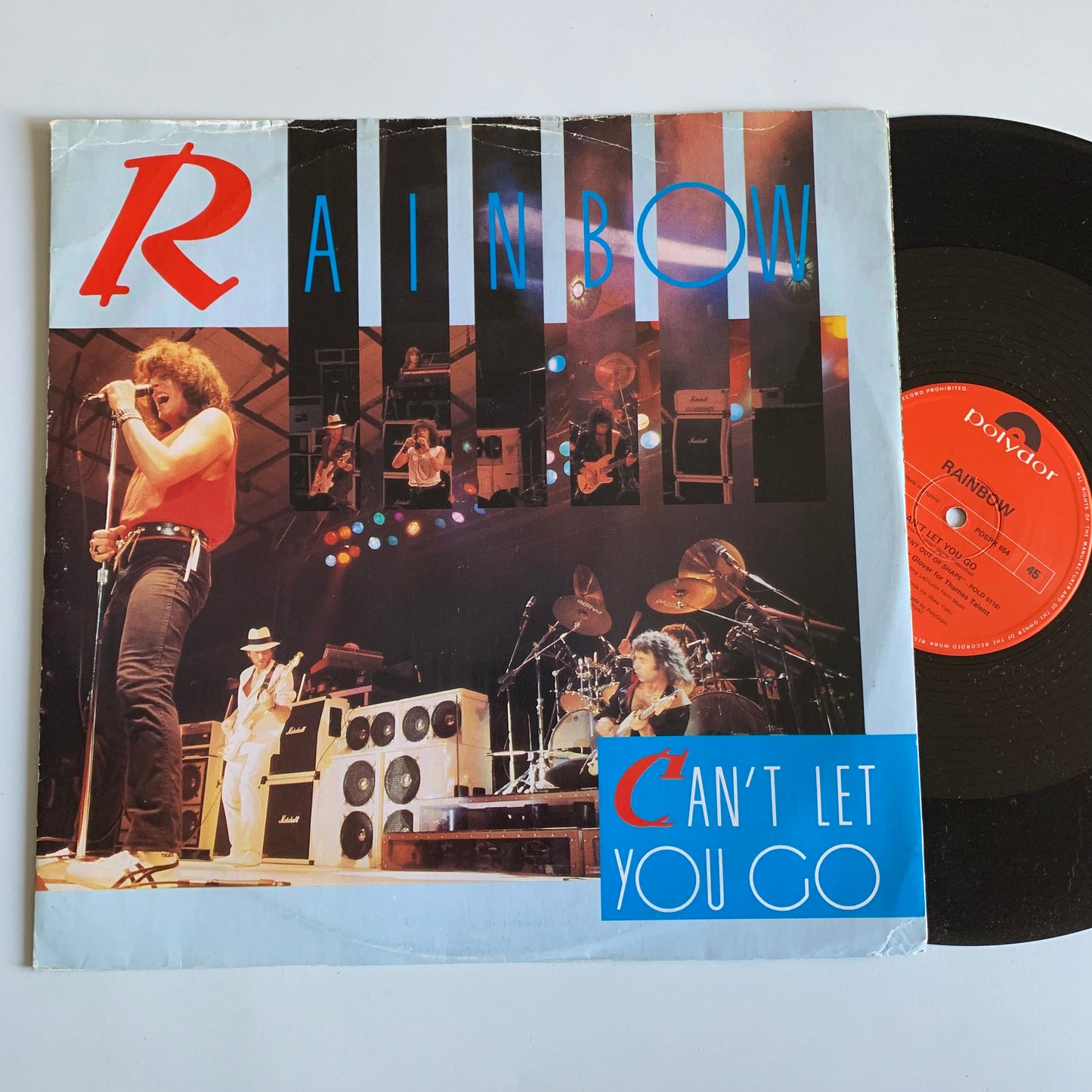 Rainbow - Can't Let You Go - Single 1983