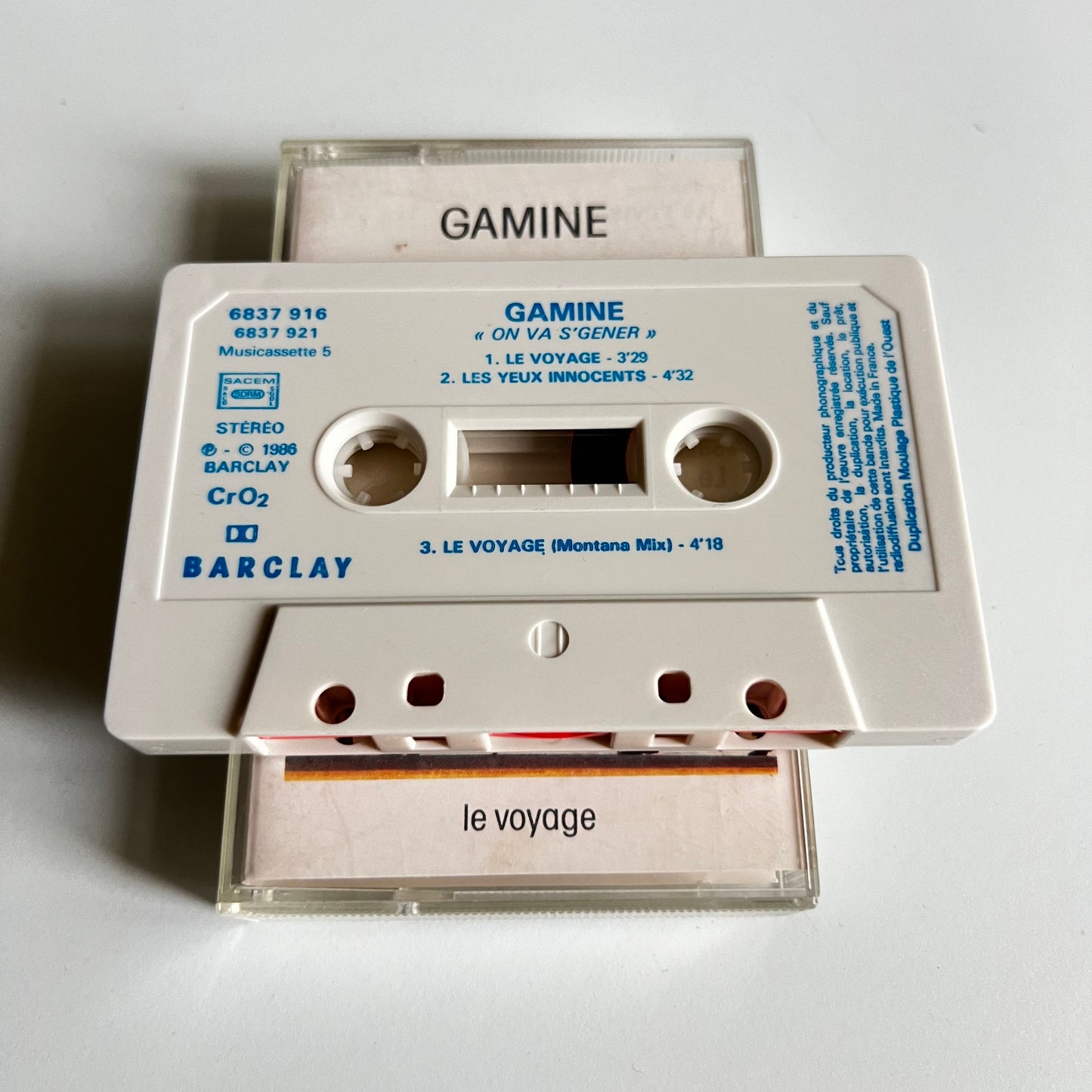 Gamine - Le Voyage - 1986