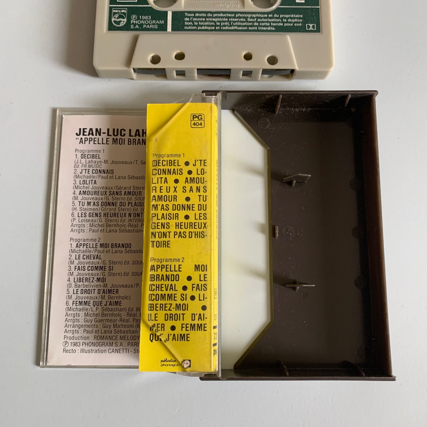 Jean Luc Lahaye - Appelle Moi Brando - 1983 Occasion