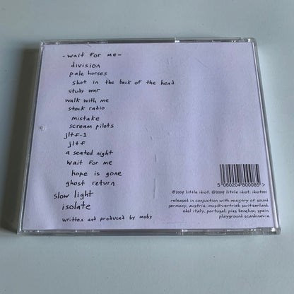 CD - Moby - Wait For Me - 2009