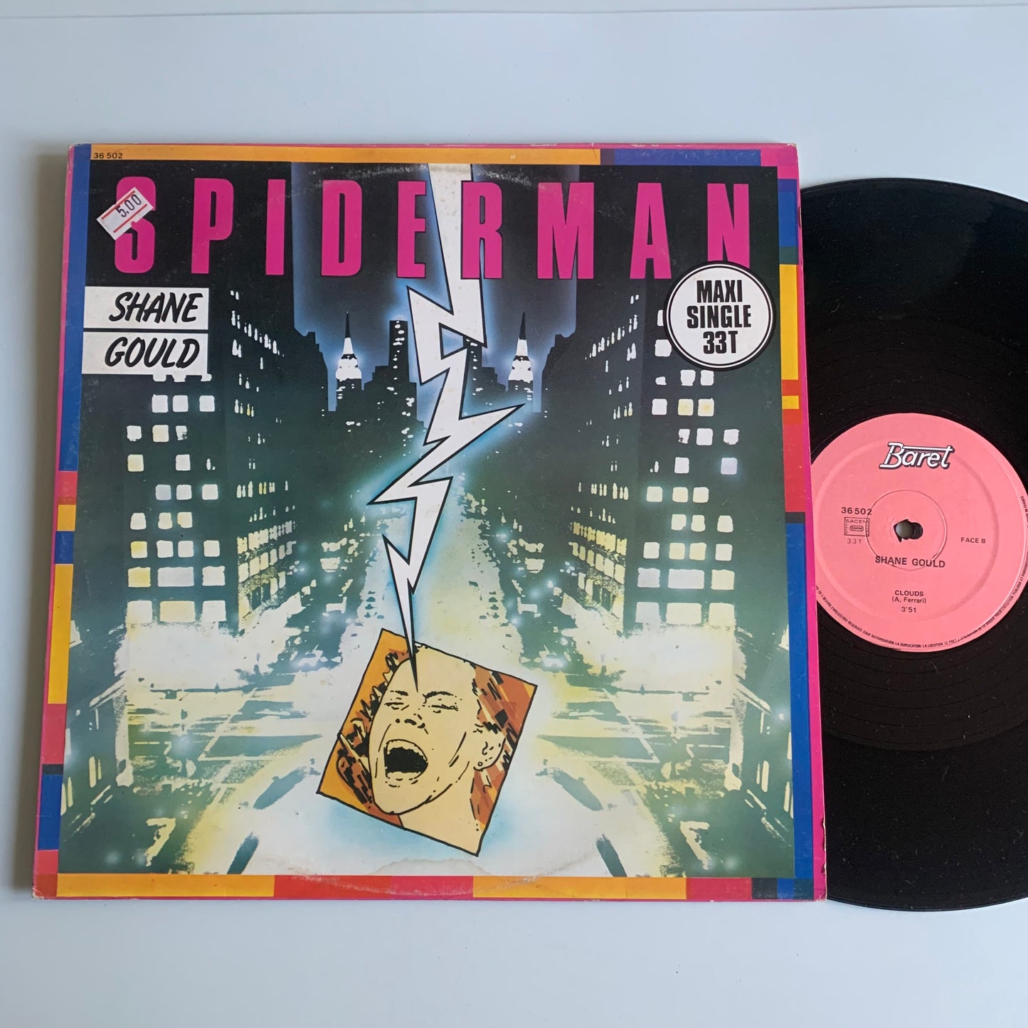 Shane Gould - Spiderman / Clouds - Maxi 45t. Occasion