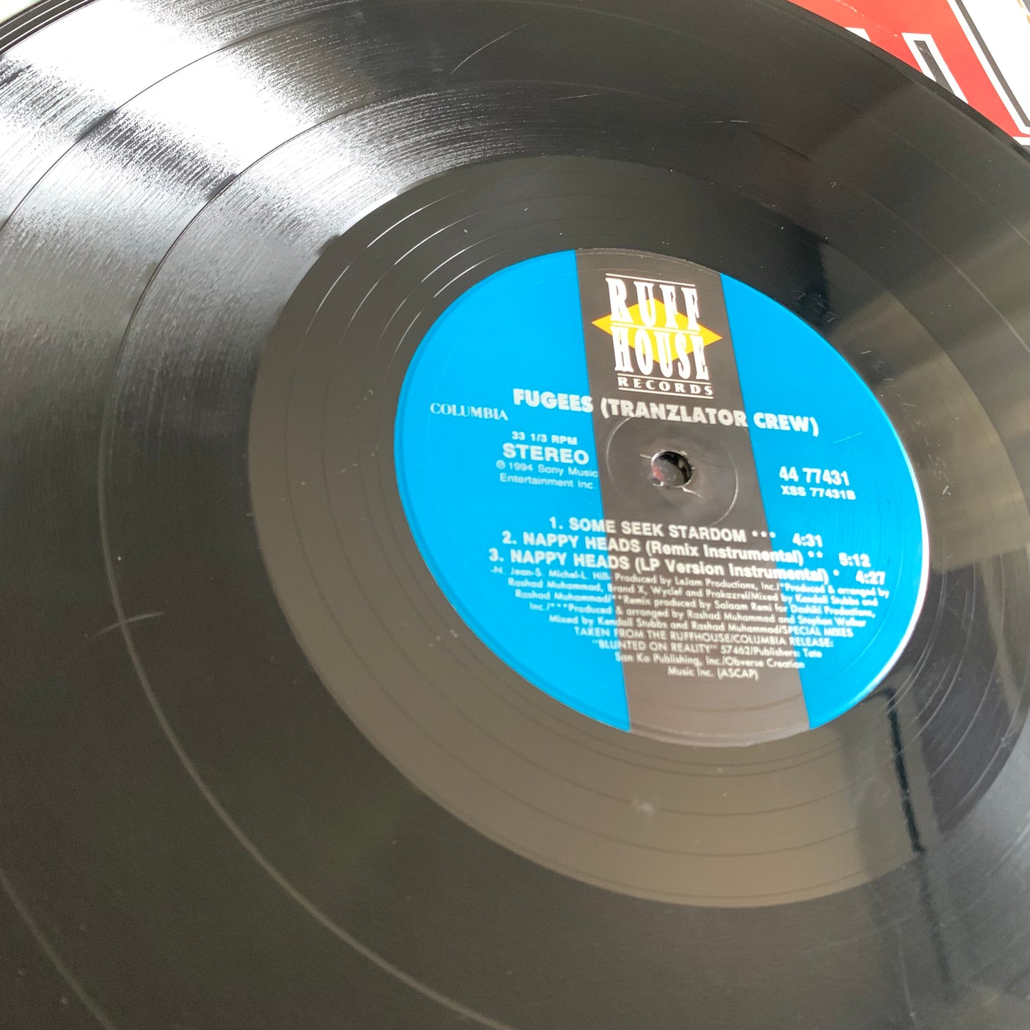 Fugees (Tranzlator Crew) - Nappy Heads - Single 1994