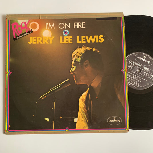 Jerry Lee Lewis - I'm On Fire - LP 1974 Occasion