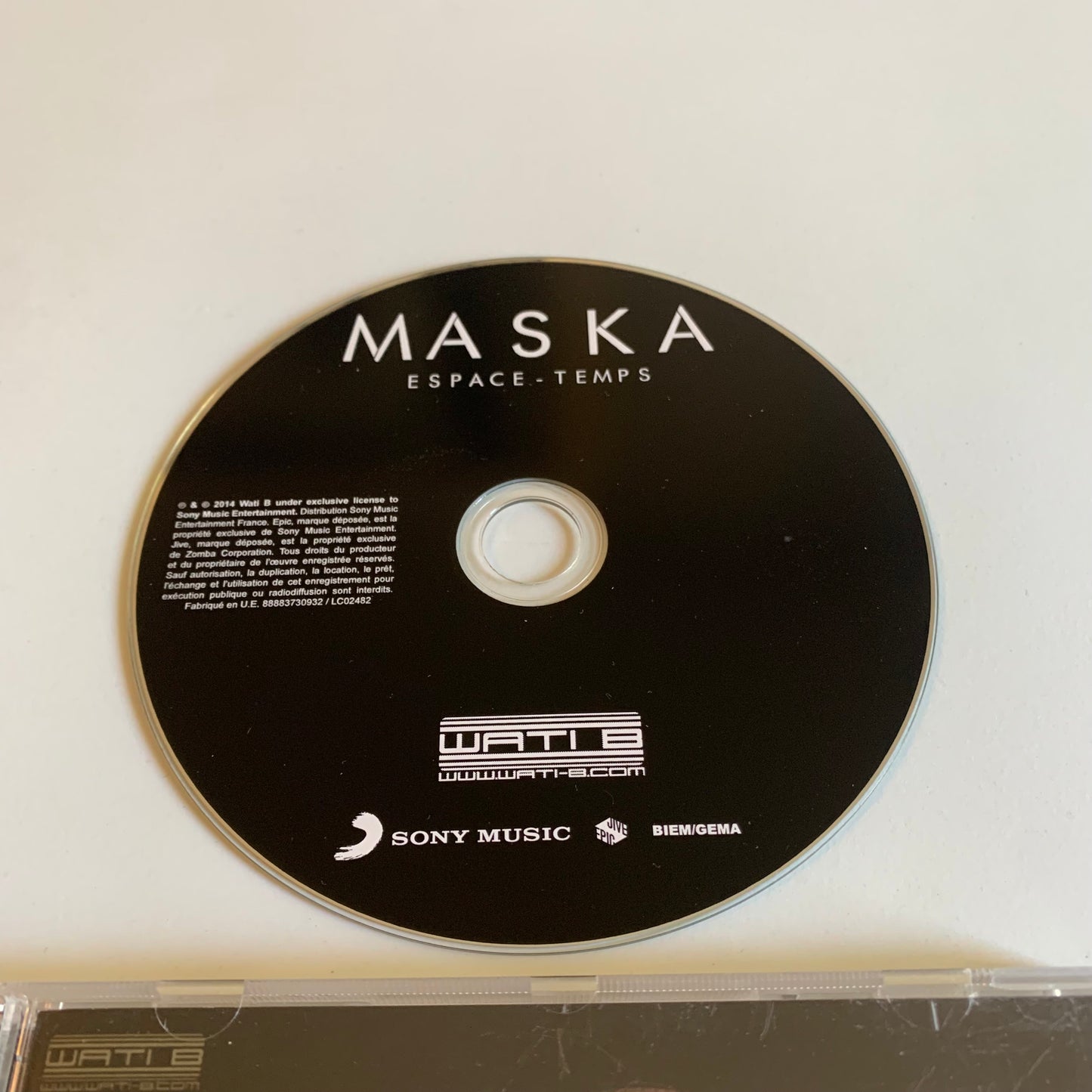 CD - Maska - Espace Temps - 2014 Occasion
