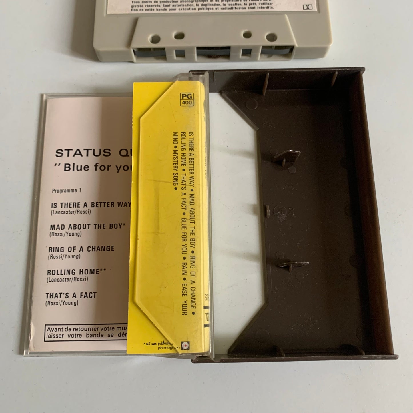 Status Quo - Blue For You - Occasion