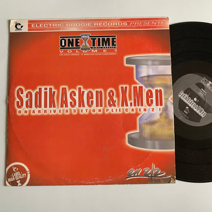 Electric Boogie Records - Sadik Asken & X.Men - One Time Volume 1 - 12” 2000 Occasion
