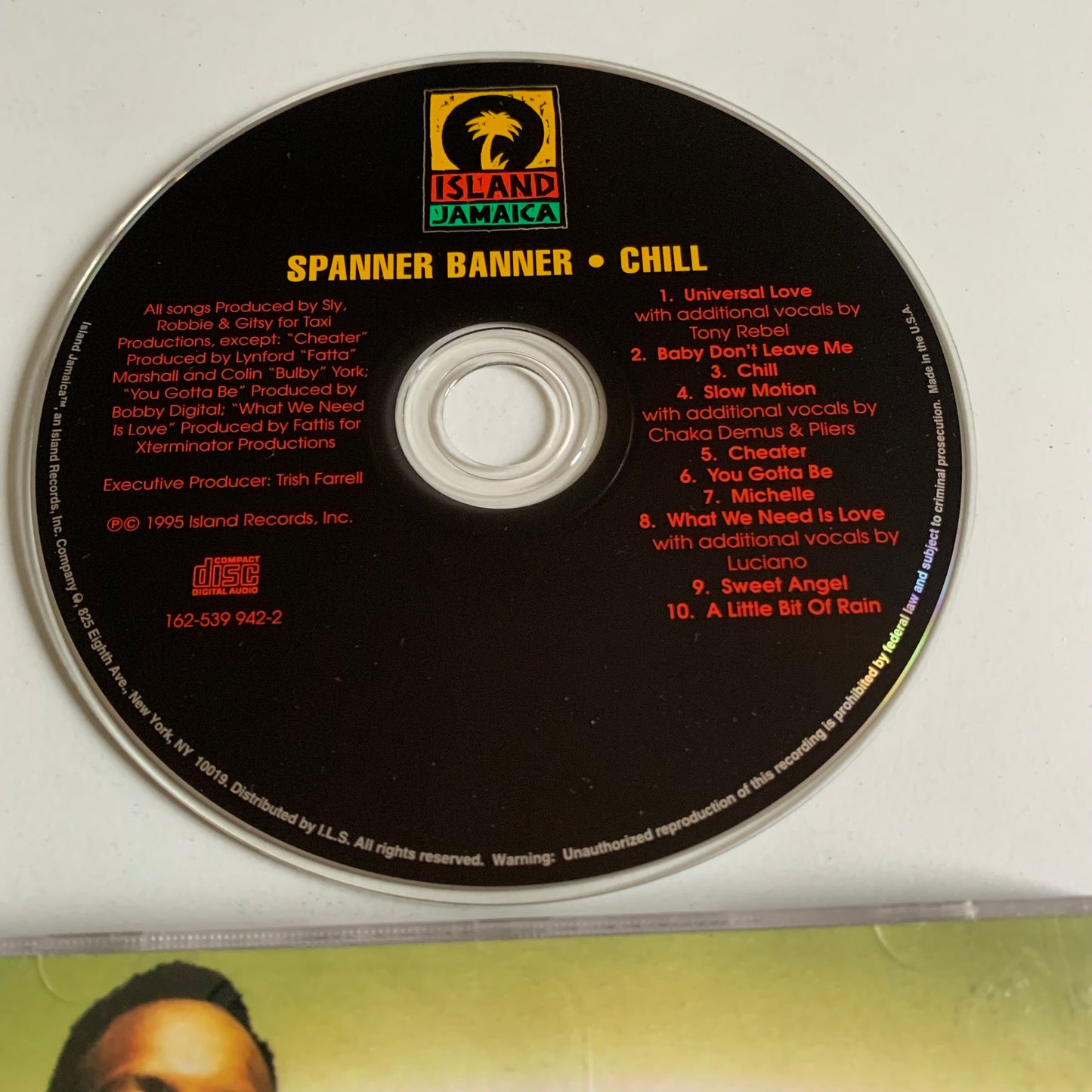 CD - Spanner Banner - Chill - 1995