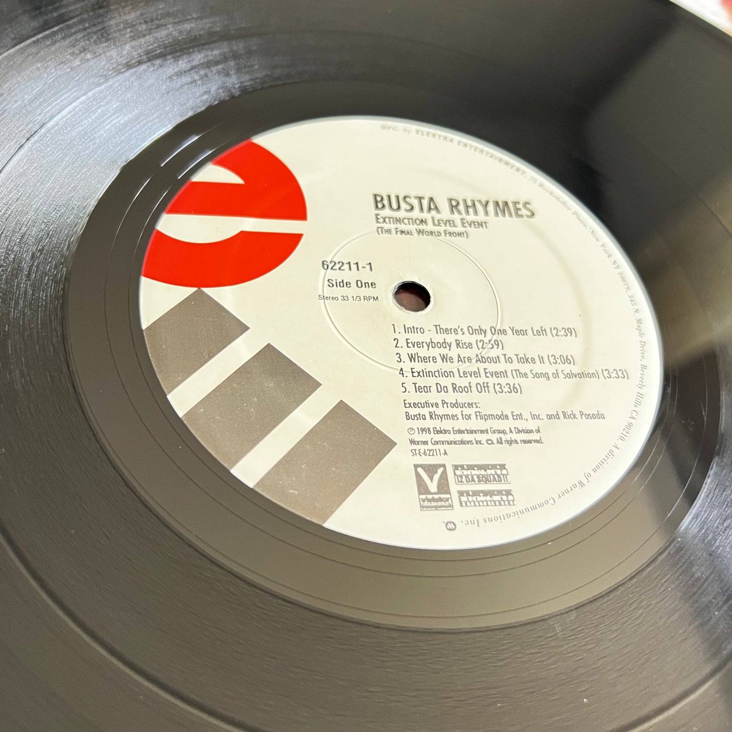 Busta Rhymes - Extinction Level Event - The Final World Front - OG Double LP 1998