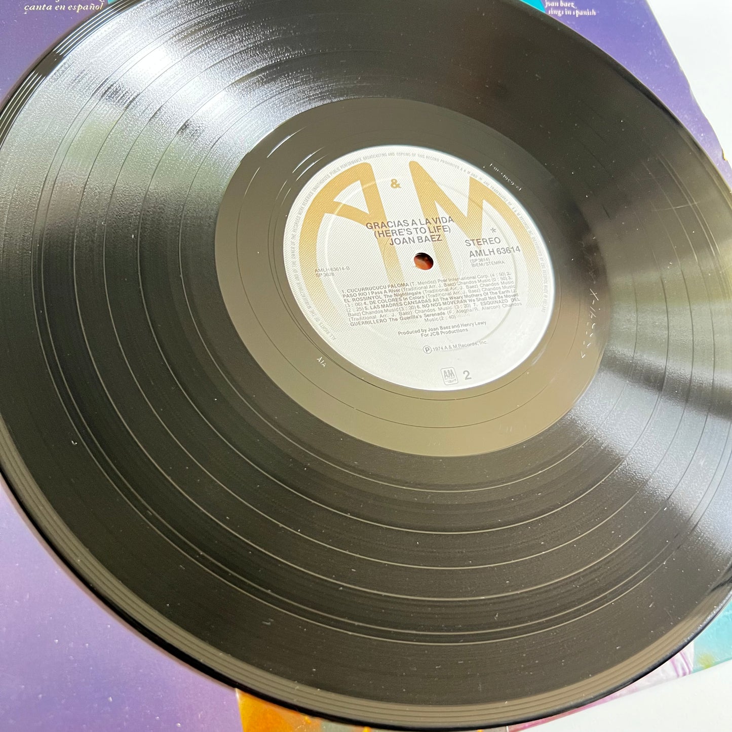 Joan Baez - Gracias A La Vida / Here's To Life - LP