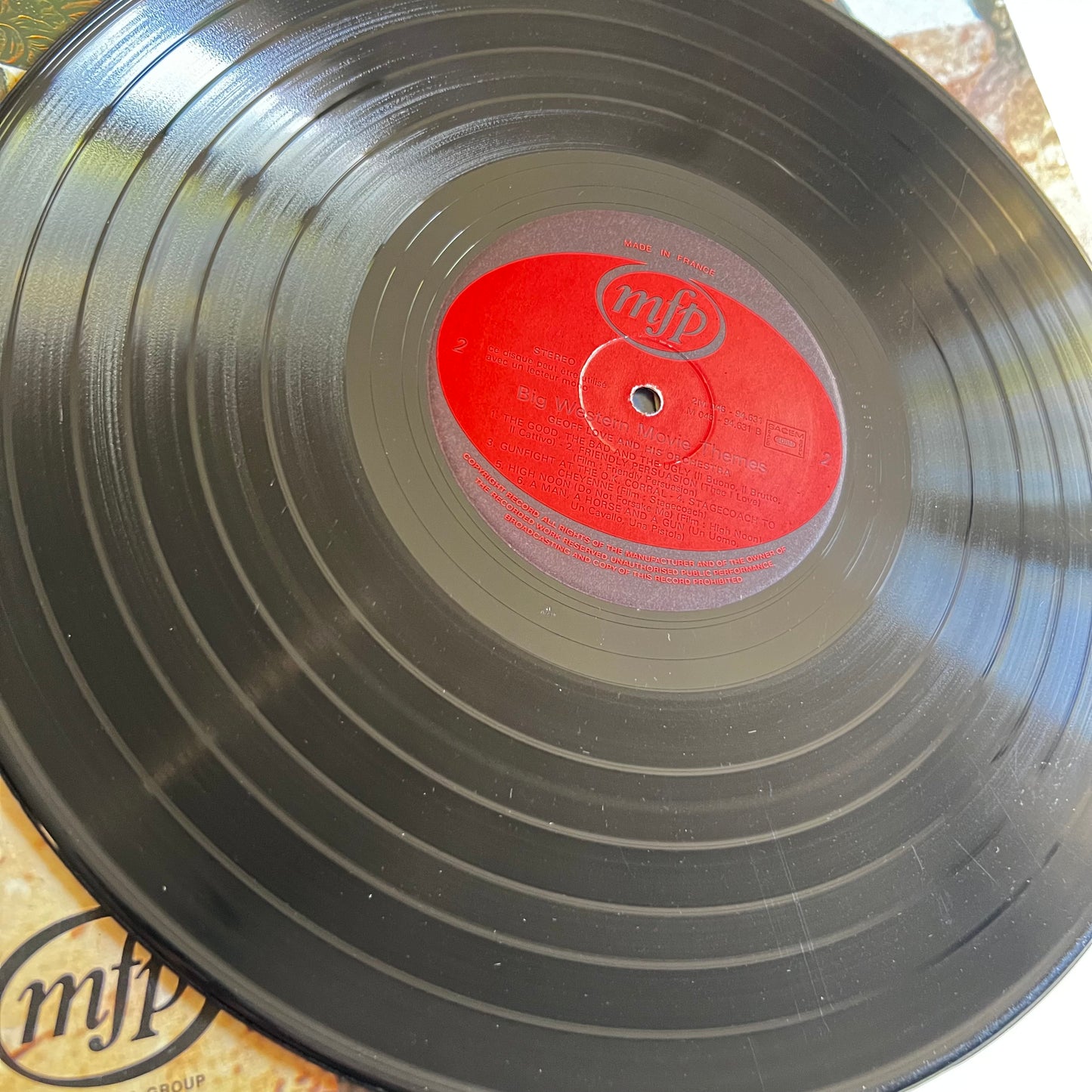 Les Musiques Des Grands Films De Western - LP
