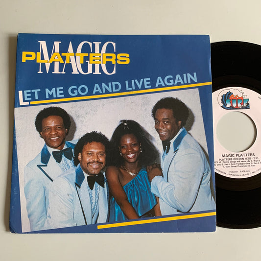 The Magic Platters - Let Me Go And Live Again - Single 1987 Occasion