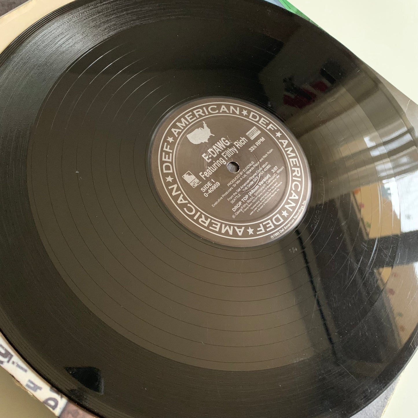 E-Dawg - Filthy Rich - Drop Top - Single 1993