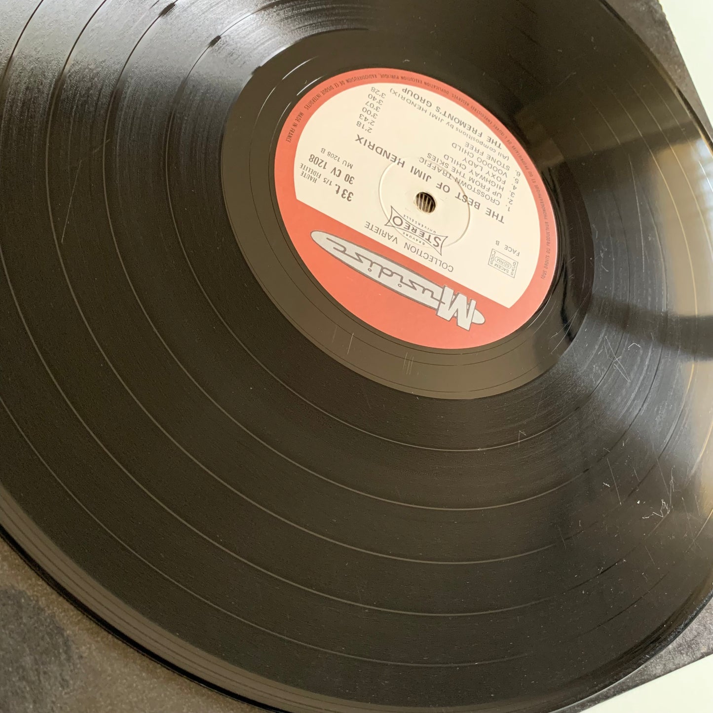 The Fremont's Group - The Best Of Jimi Hendrix - LP 1971