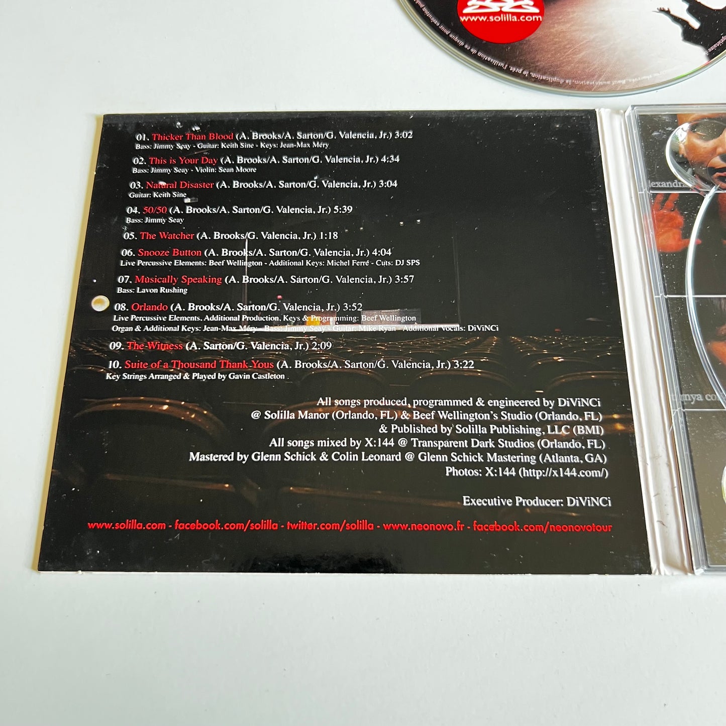 CD - Solillaquists Of Sound - "The 4th Wall" (Part 1) - 2012