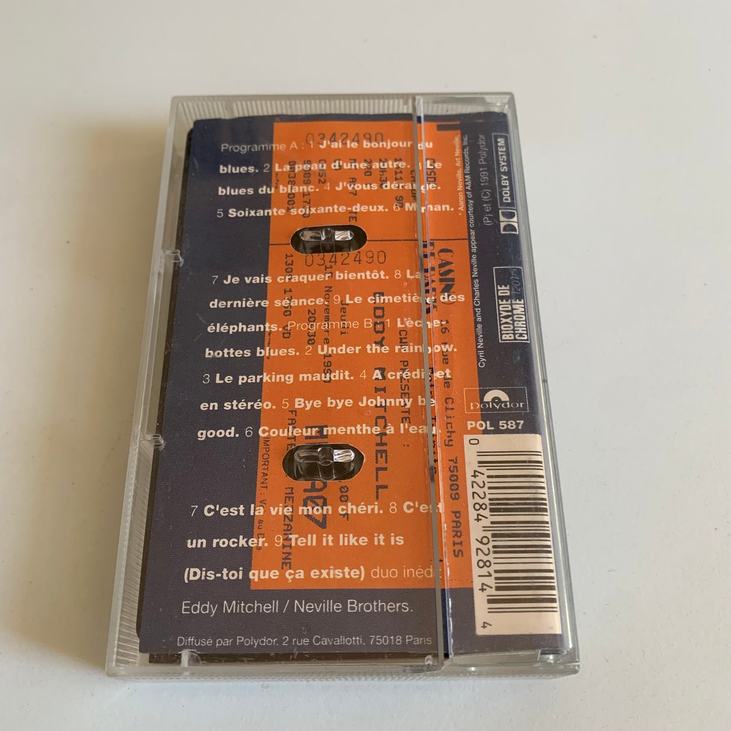 Eddy Mitchell - Eddy Mitchell Au Casino De Paris - 1991 Occasion