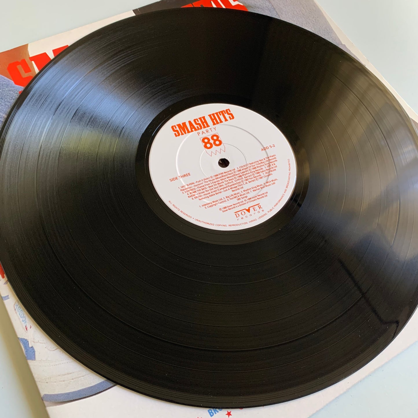 Variétés Compilation - Smash Hits Party 88 - Double vinyle 33 tours 1988 Occasion