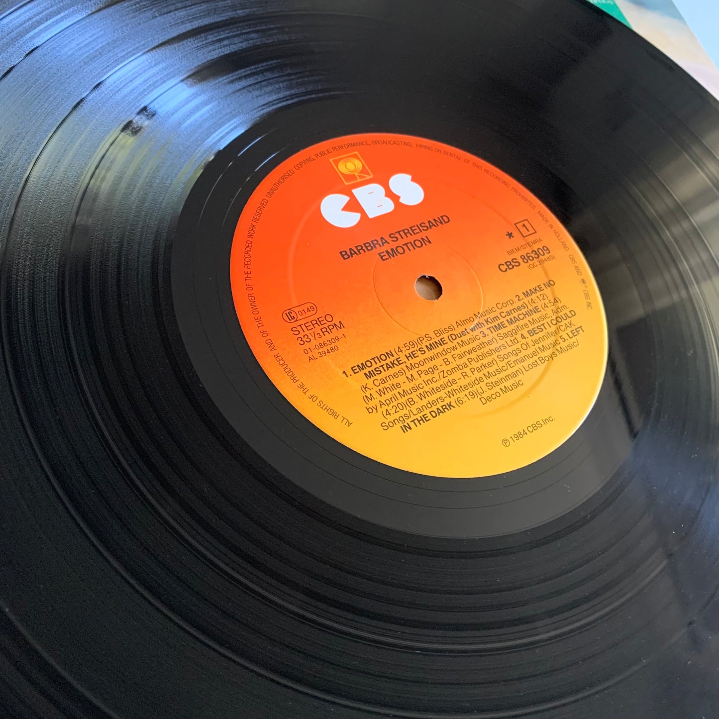 Barbra Streisand - Emition - LP 1984 Occasion