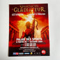 Affiche Originale Spectacle Le Gladiateur 2004 - Page de Magazine 30x23cm