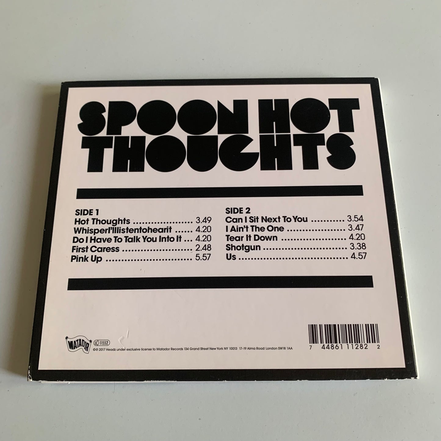 Spoon - Hot Thoughts - 2017 Occasion