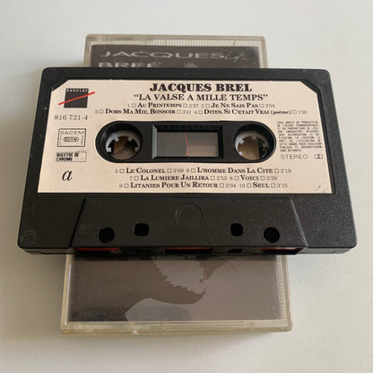 Jacques Brel - La Valse À Mille Temps - 1988 Occasion