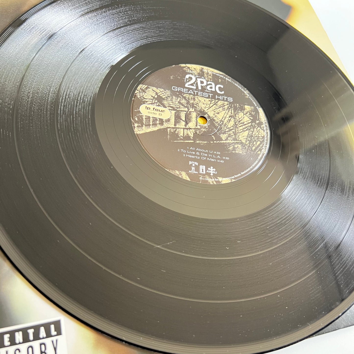 2Pac Tupac - Greatest Hits - OG Triple LP 1998 (manque 1LP)