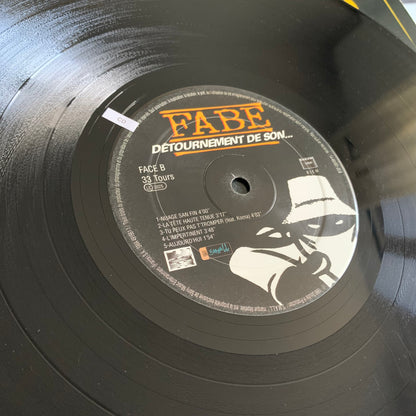 Fabe - Détournement De Son - 1 seul LP - 1998