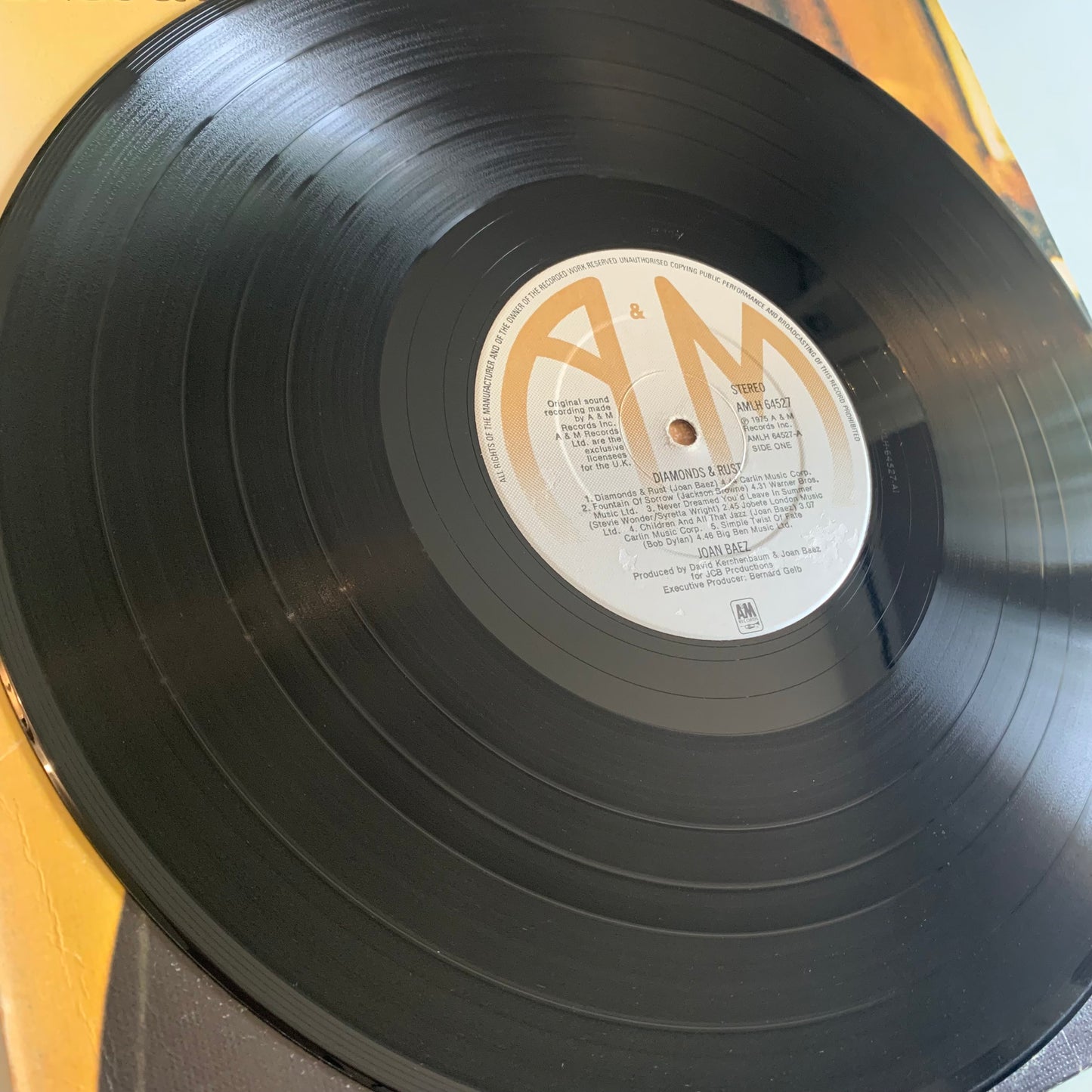Joan Baez - Diamonds & Rust - LP 1975 Occasion