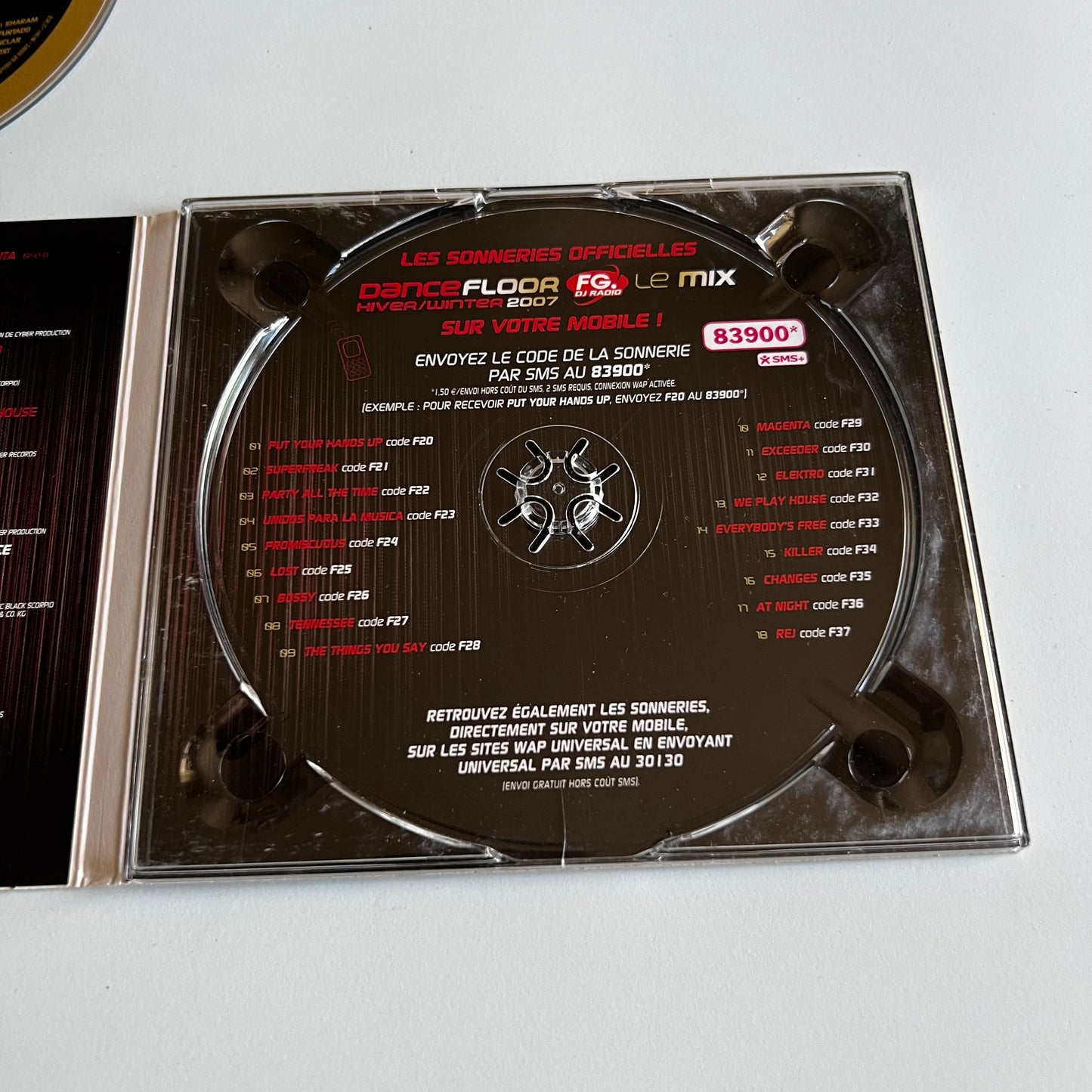 CD - David Vendetta - Dancefloor FG. DJ Radio Le Mix Hiver/Winter 2007