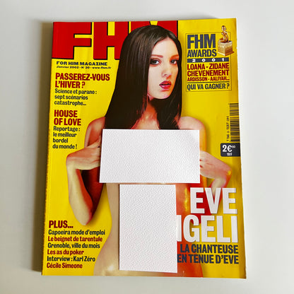 Magazine FHM - Eve Angeli - Nº30 Janvier 2002