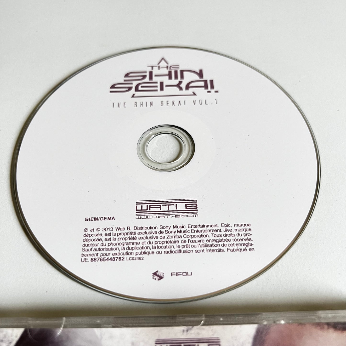 CD - The Shin Sekaï - The Shin Sekaï Vol.1 - 2013