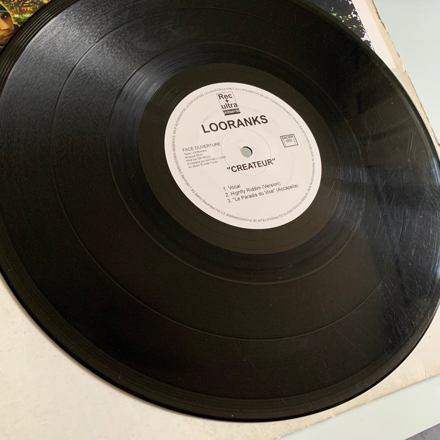 Incorruptible D'Esprit - Looranks - Le Paradis Du Vice / Créateur - 12“ Occasion