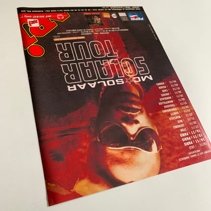 Affiche Originale Mc Solaar - Concert Tour 2001 - Page de Magazine 30x23cm