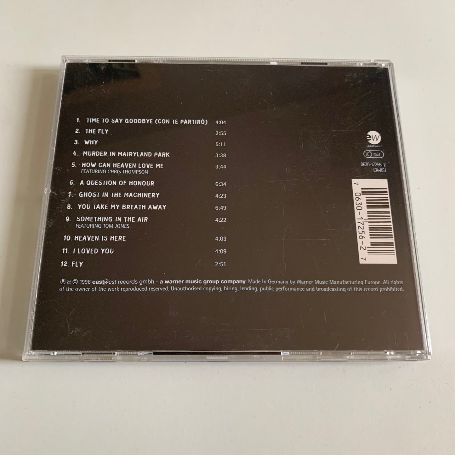 CD - Sarah Brightman - Fly - 1996 Occasion