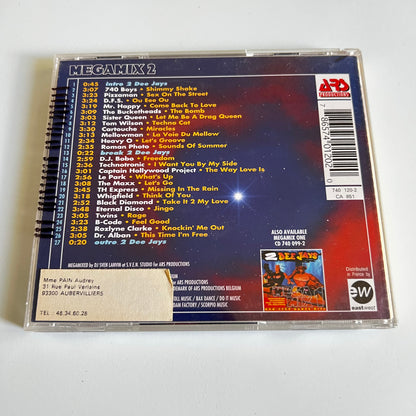 CD - 2 Dee Jays - Megamix 2 - 1995
