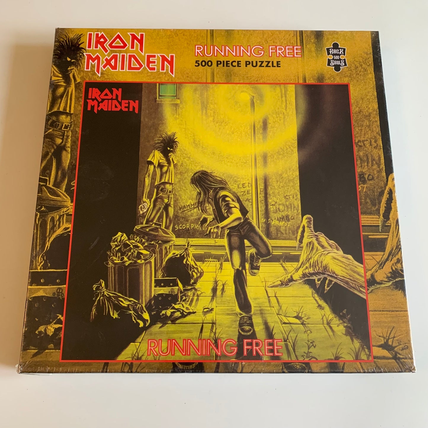 Puzzle - Iron Maiden Running Free - 500 pièces - Rock Saws - Neuf sous Blister