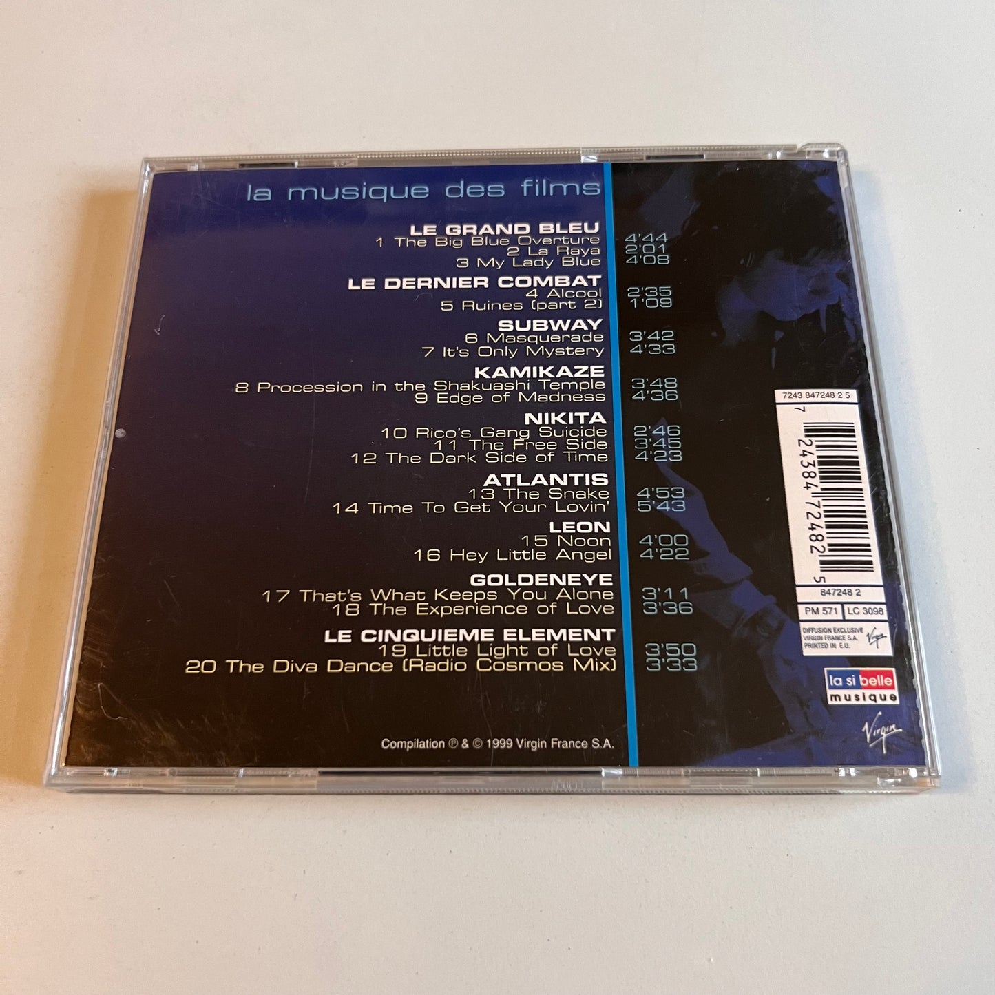 CD - Eric Serra - La Musique Des Films - 1996